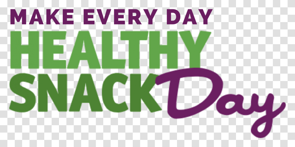 Healthy Snack Day Healthy Snack Day Logo, Word, Text, Alphabet, Bazaar Transparent Png