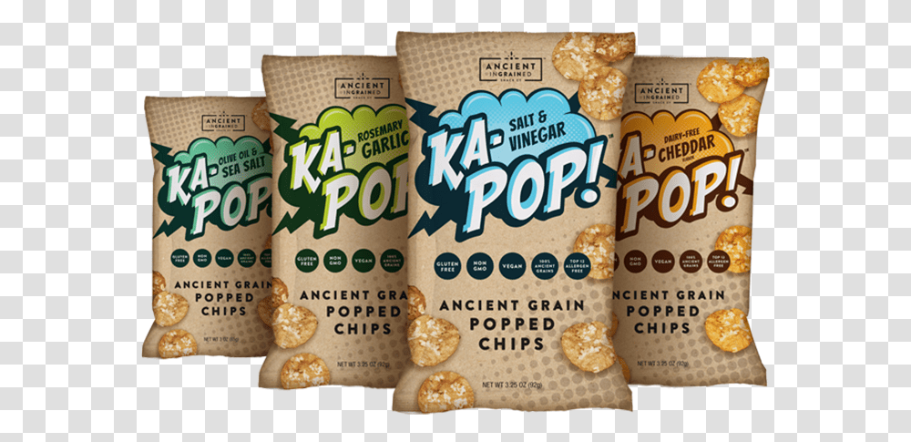 Healthy Snack Packaging 2019, Food, Popcorn, Bread, Cracker Transparent Png