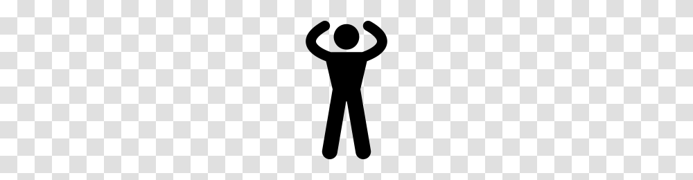 Healthy Strong Man Icons Noun Project, Gray, World Of Warcraft Transparent Png