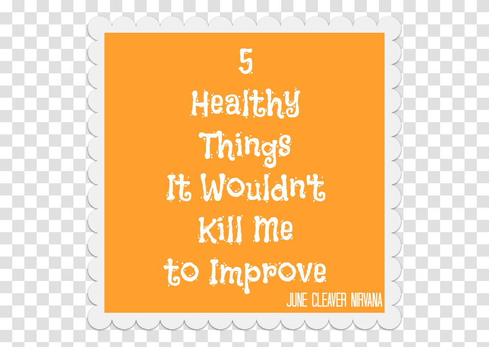 Healthy Things It Would Not Kill Me To Improve, Postage Stamp, Menu, Moving Van Transparent Png
