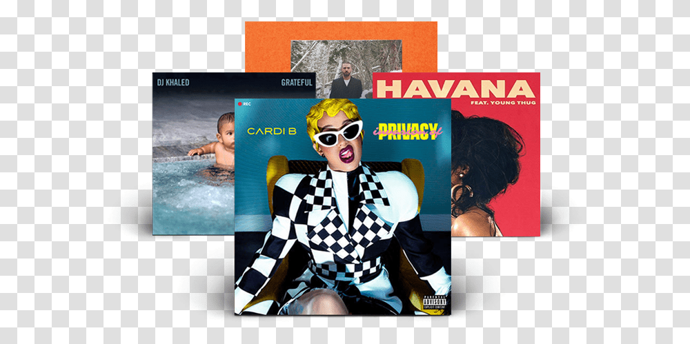 Hear Cardi B S New Album Cardi B Invasion Of Privacy Cover, Sunglasses, Person, Water Transparent Png