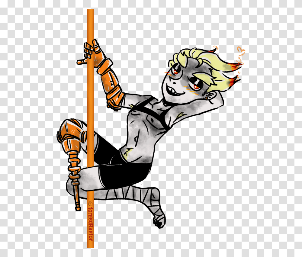 Hear Me Out In A Stream We Talked About How Junkrat Cartoon, Person, Human, Performer Transparent Png