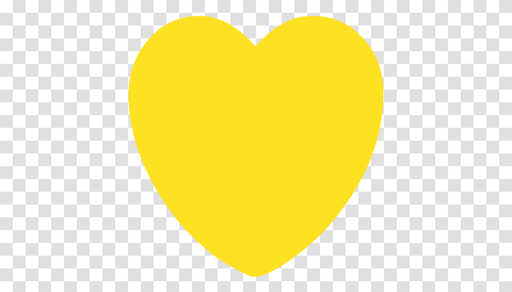 Heart 058 Icons Images Yellow Heart Emoji, Balloon, Tennis Ball, Sport, Sports Transparent Png