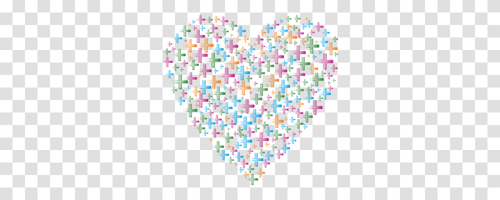 Heart Religion, Pattern, Embroidery, Toy Transparent Png