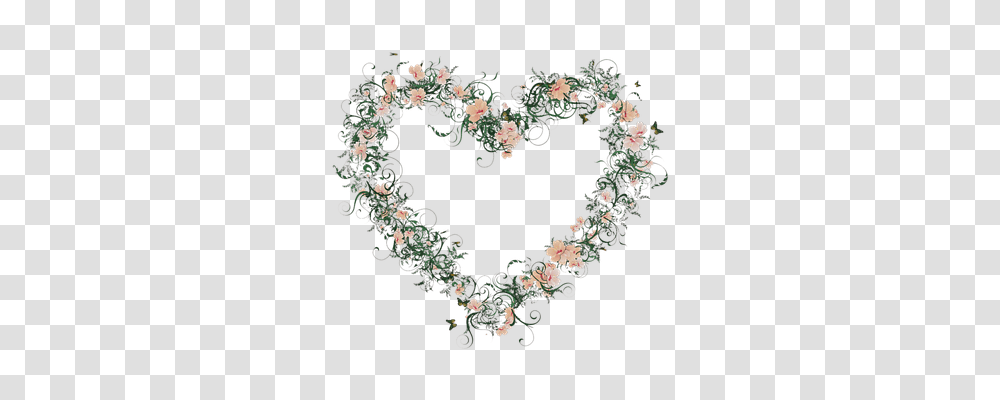 Heart Nature, Pattern, Embroidery, Floral Design Transparent Png