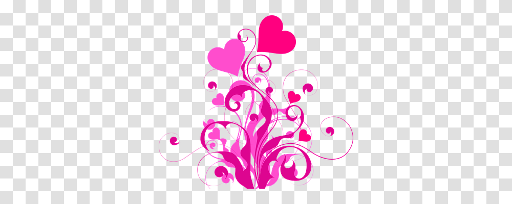 Heart Emotion, Floral Design, Pattern Transparent Png