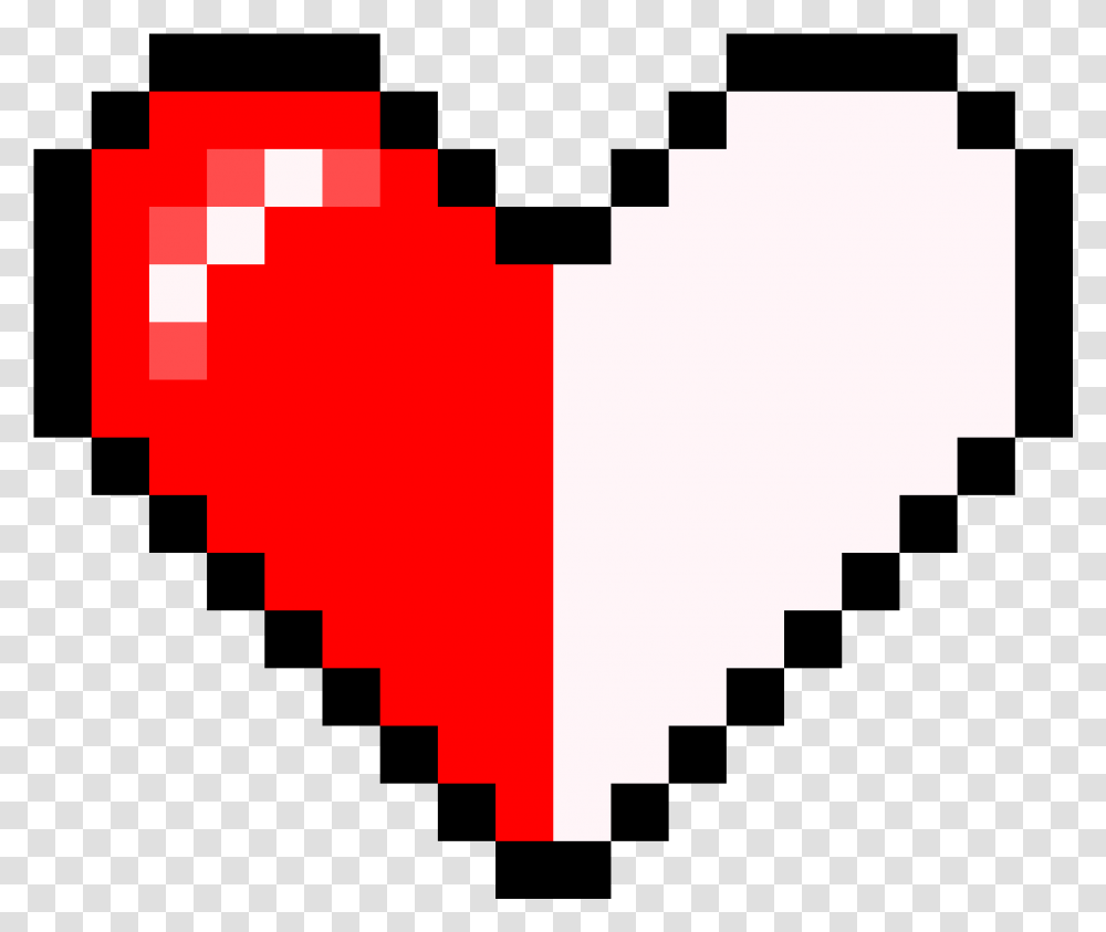 Heart 8 Bit, Label, Logo Transparent Png