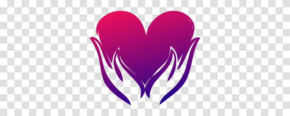 Heart Technology, Purple, Pillow, Cushion Transparent Png