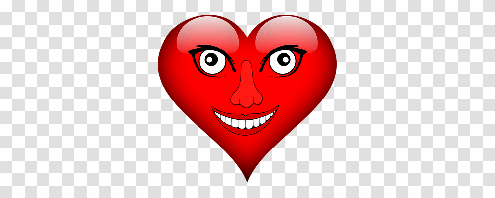 Heart Emotion, Mouth, Lip, Balloon Transparent Png