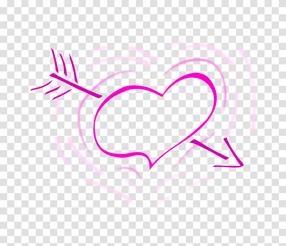 Heart And Arrow Vector Graphics Free Svg Valentines Heart Clipart Black And White Transparent Png