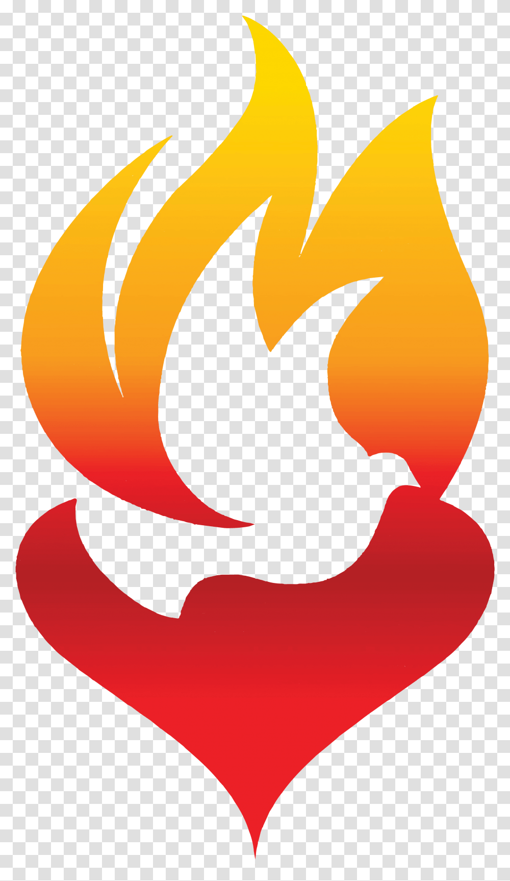 Heart And Holy Spirit, Fire, Flame Transparent Png