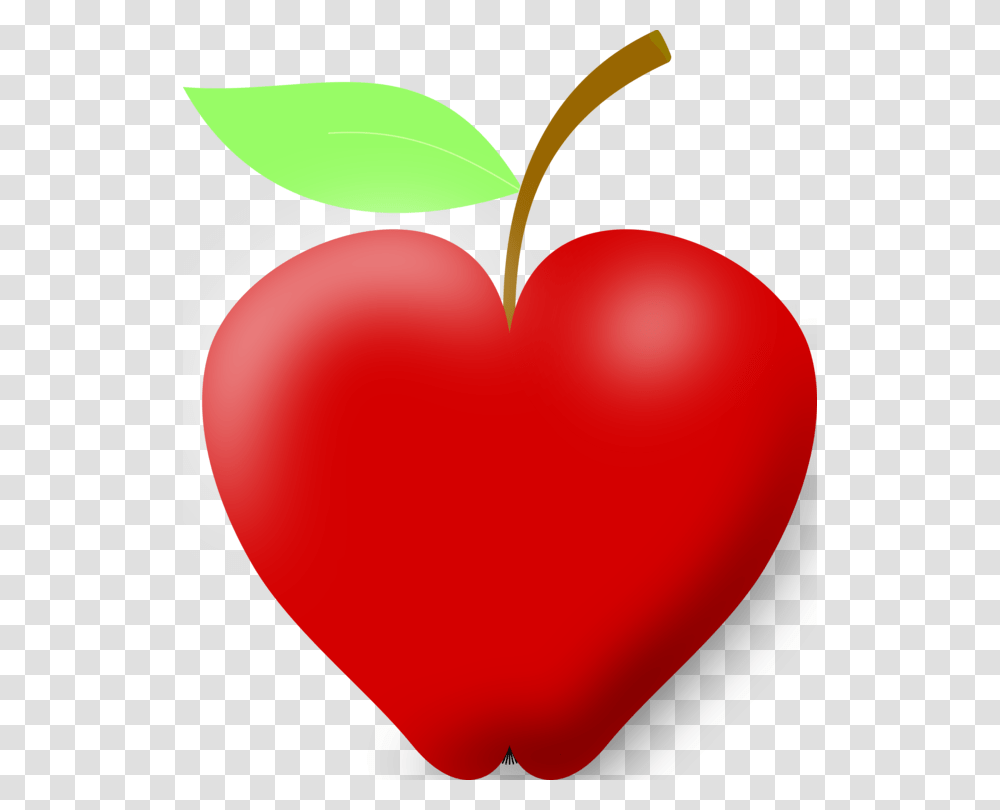 Heart Apple Drawing Blog, Balloon, Plant, Fruit, Food Transparent Png