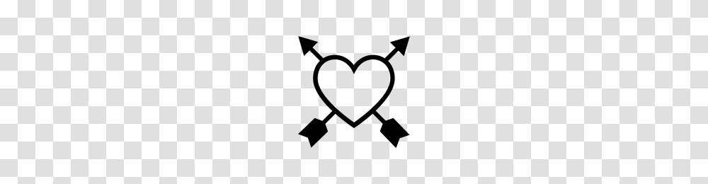 Heart Arrow Icons Noun Project, Gray, World Of Warcraft Transparent Png