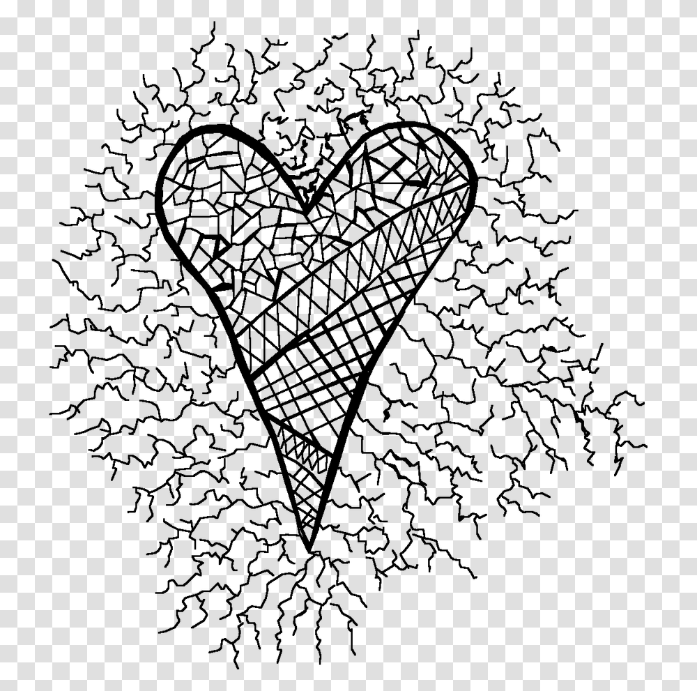 Heart Art Lineart, Gray, World Of Warcraft Transparent Png