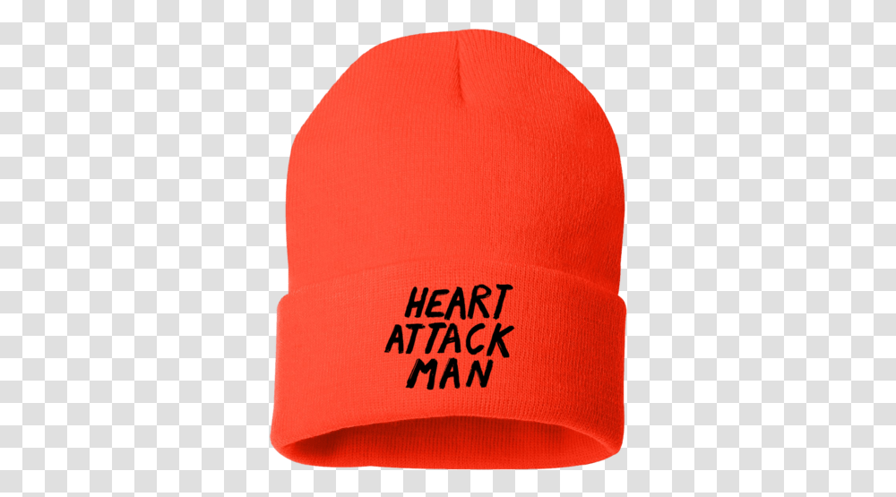 Heart Attack Man Beanie, Apparel, Cap, Hat Transparent Png