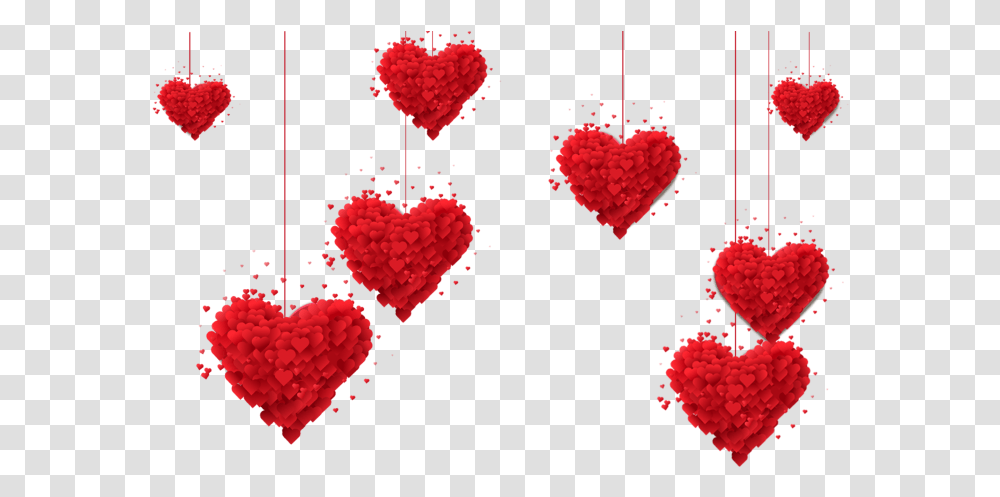 Heart Background Happy Valentines Day Wishes 2020, Plant, Raspberry, Fruit, Food Transparent Png