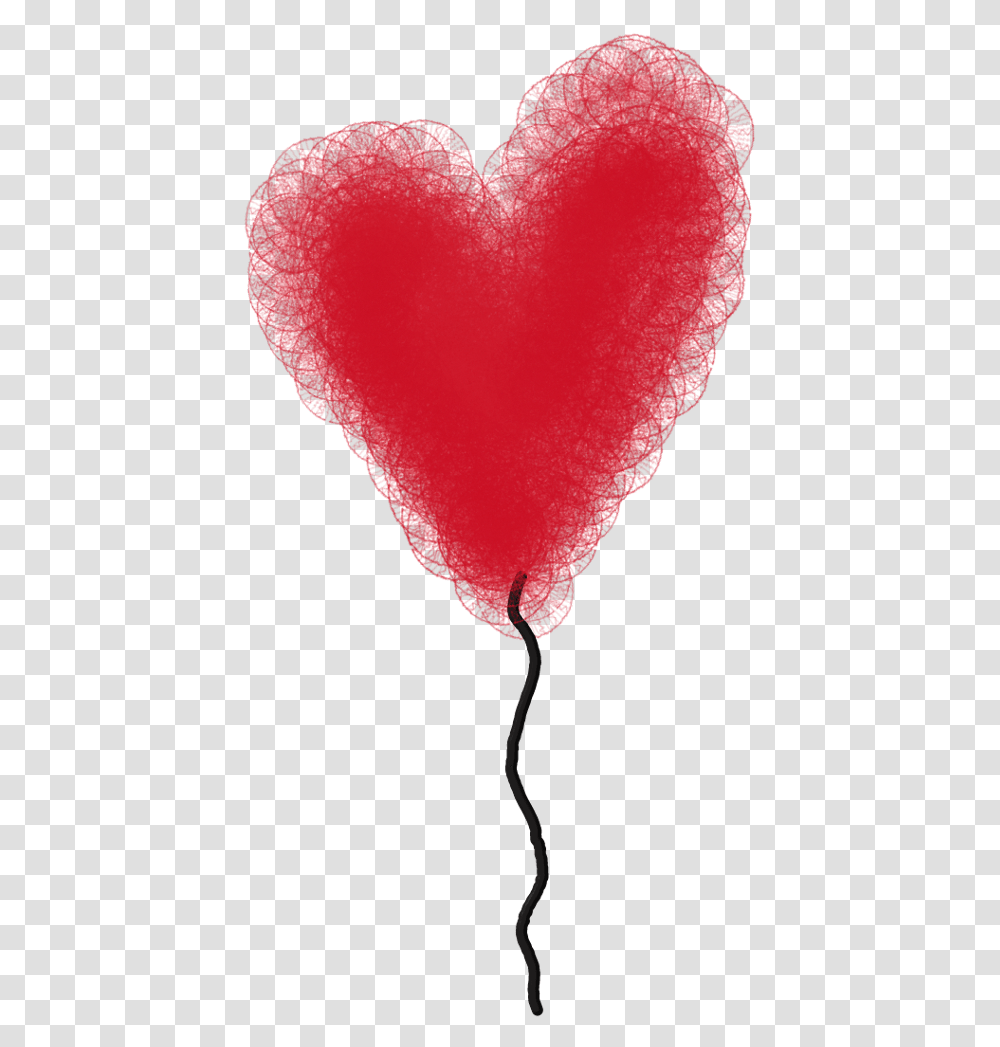 Heart Balloon Drawing Heart, Bird, Animal, Rose, Flower Transparent Png