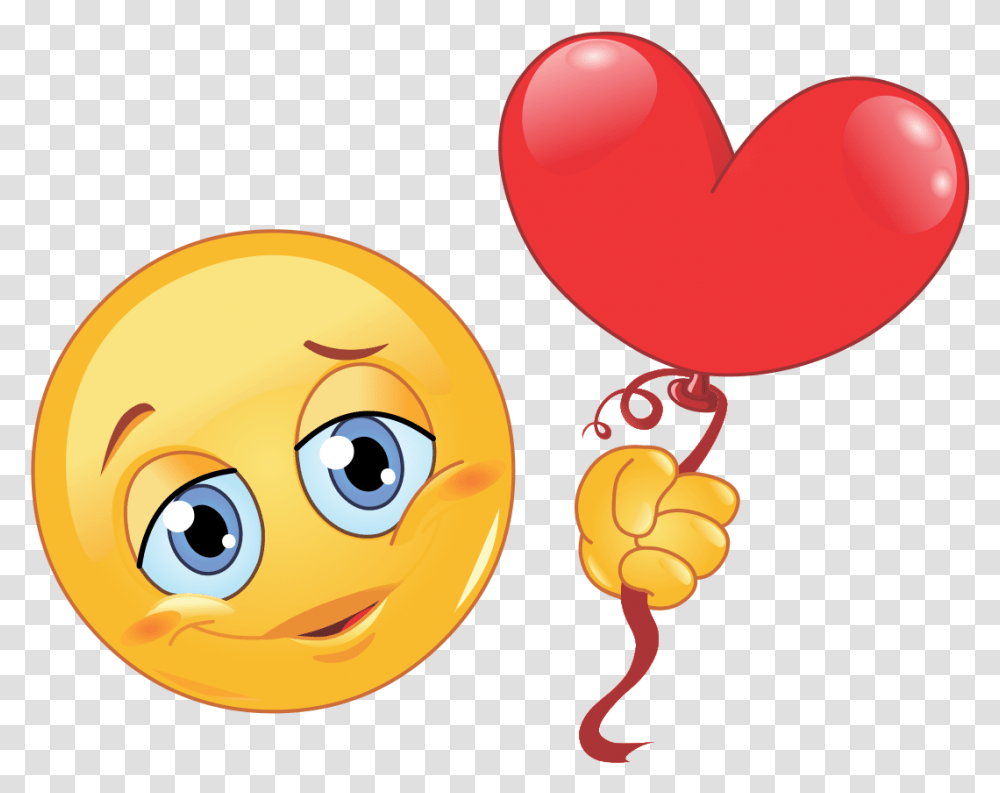 Heart Balloon Emoji Decal Heart Smiley, Food, Label, Text Transparent Png