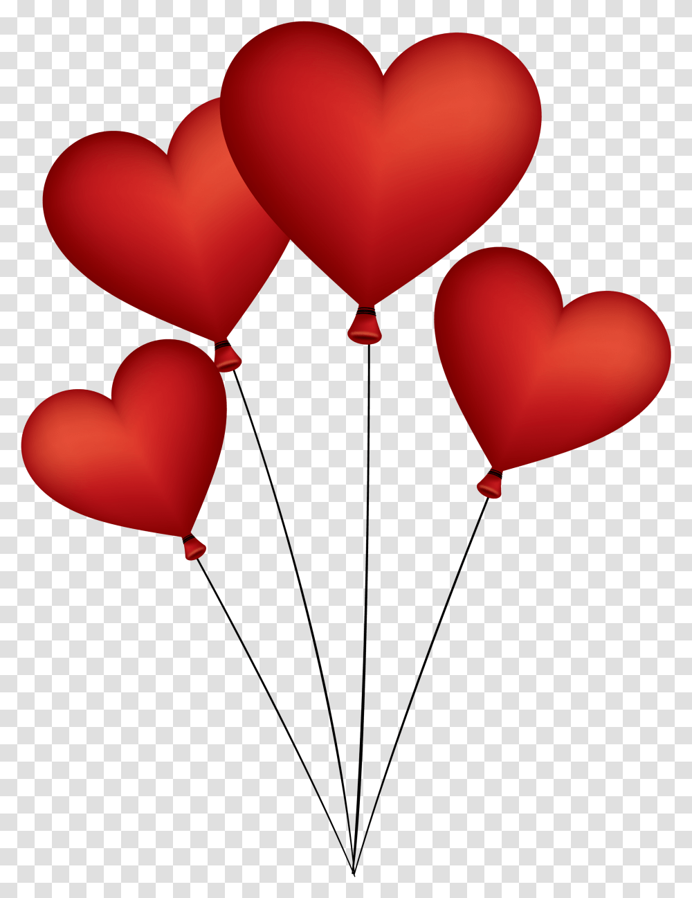 Heart Balloon Image Pngpix Valentines Day White Background Transparent Png