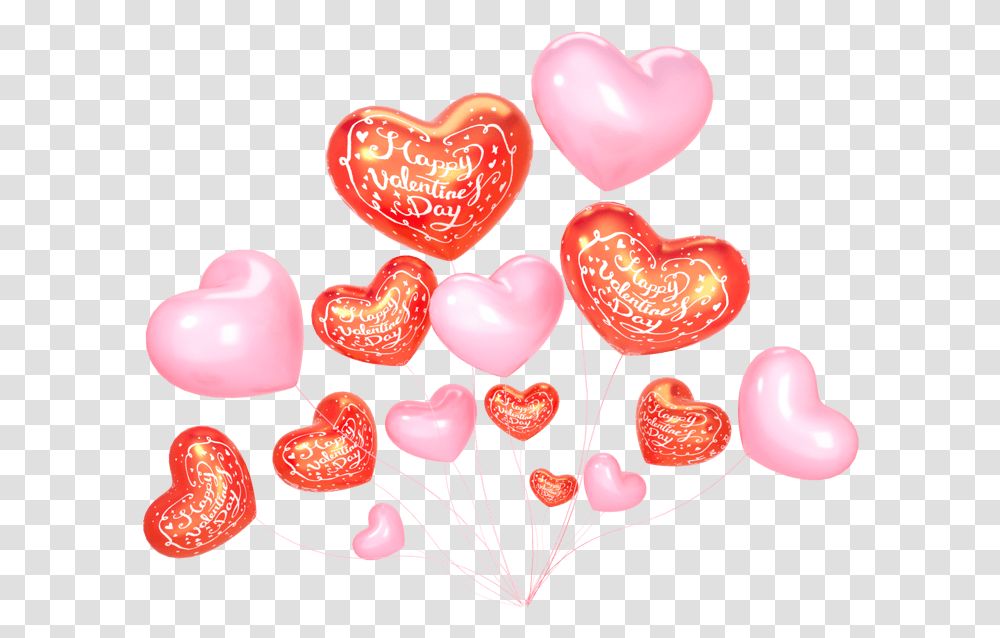 Heart, Balloon, Sweets, Food, Confectionery Transparent Png