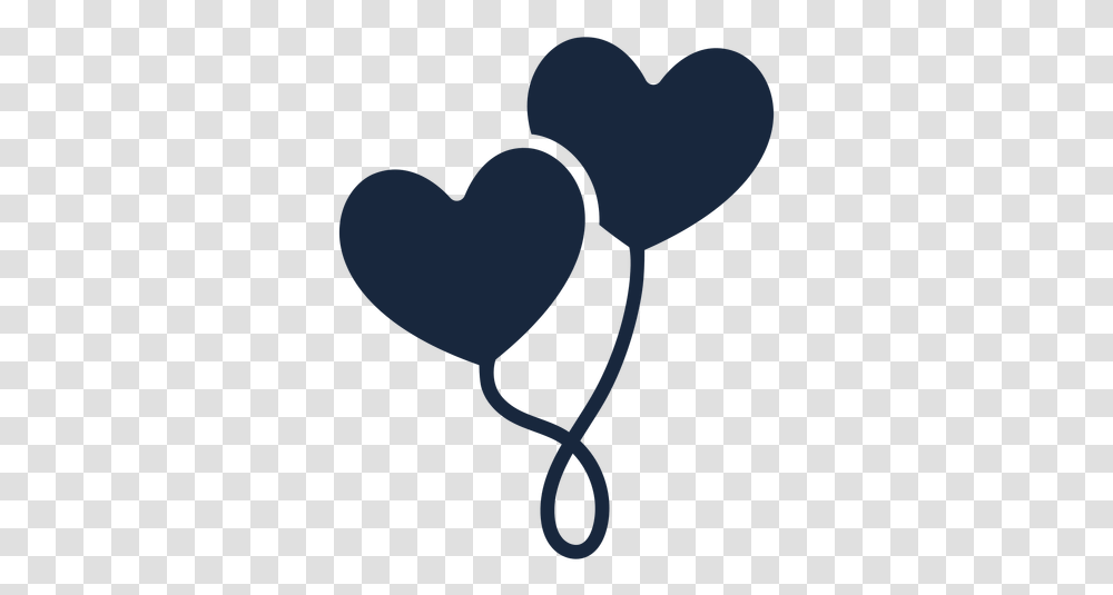 Heart Balloons Blue Icon & Svg Vector File Balo De Azul, Sunglasses, Accessories, Accessory, Cushion Transparent Png