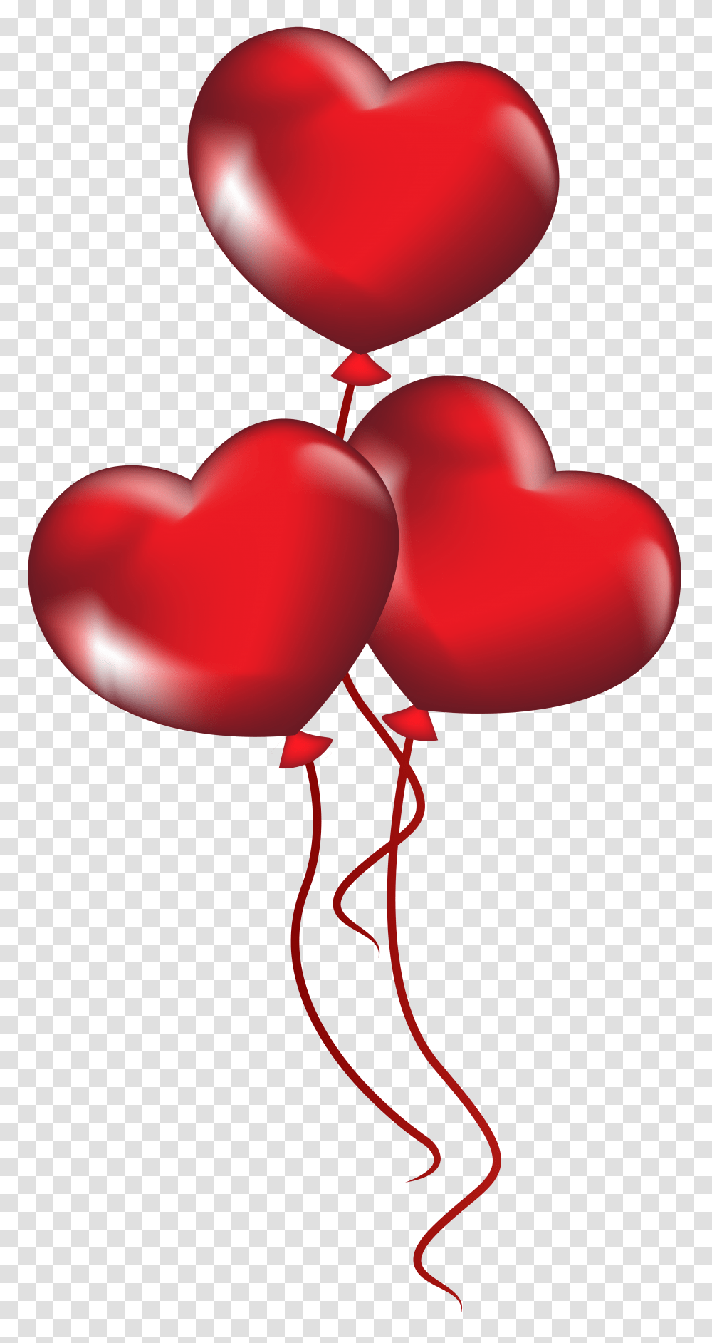 Heart Balloons Clip, Gift Transparent Png