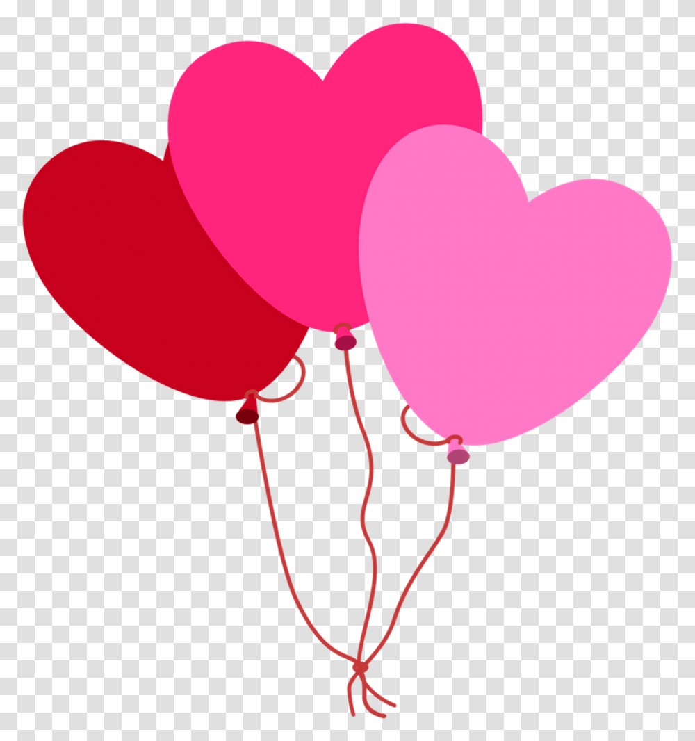 Heart Balloons Clipart Serce Obrazek Dla Dzieci Transparent Png