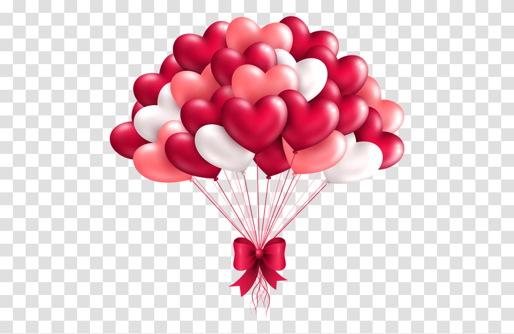 Heart Balloons Clipart Transparent Png