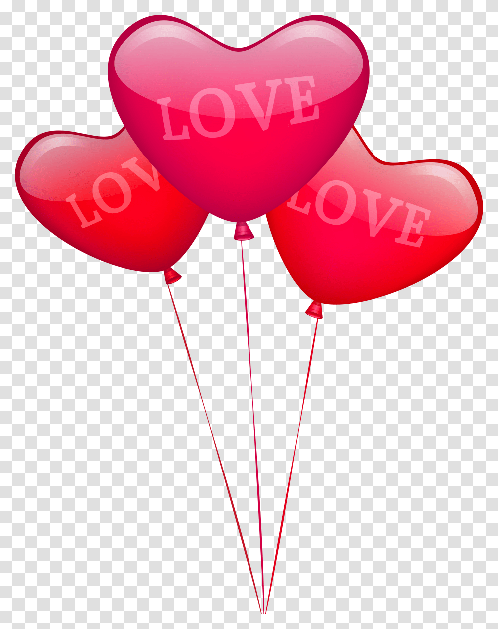 Heart Balloons Transparent Png