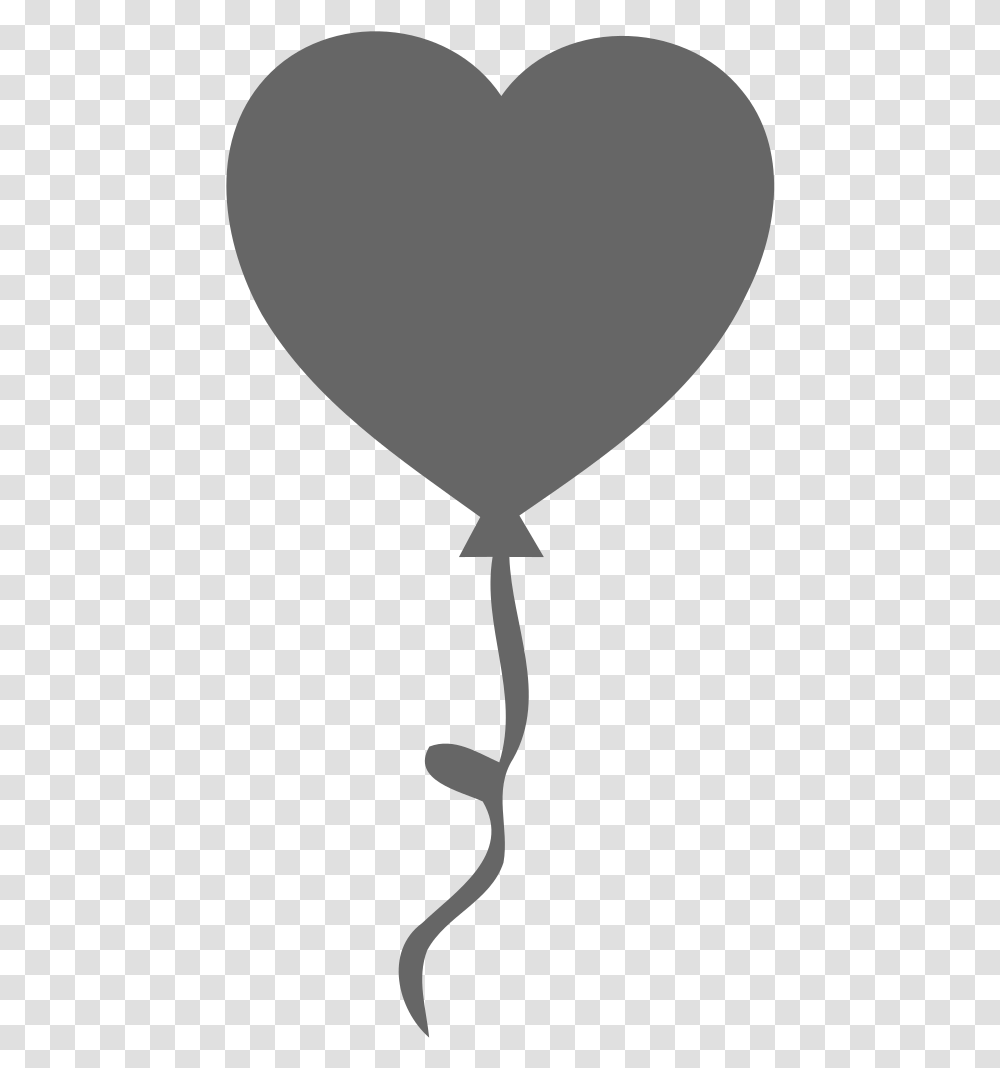 Heart Baloon Free Icon Download Logo Heart Balloon Black Transparent Png