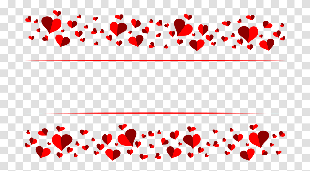 Heart Banner Background, Pattern, Paper Transparent Png