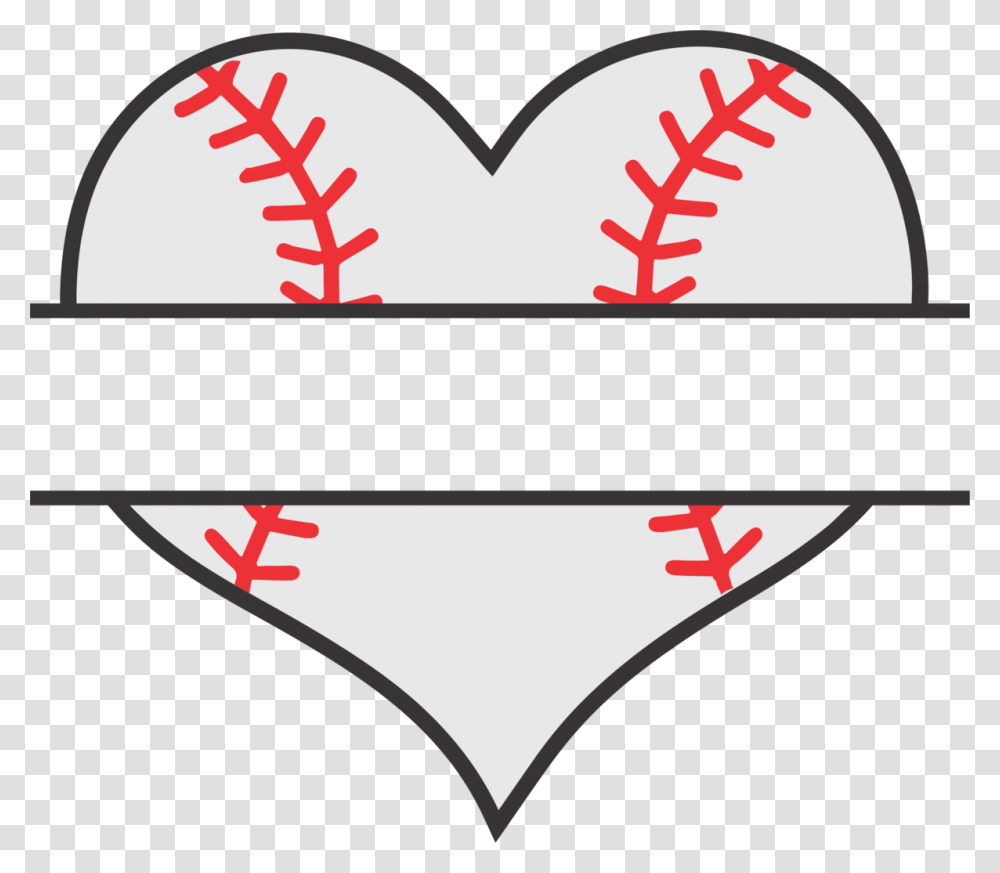 Heart Baseball Clip Art Baseball Heart Baseball Heart Svg Free, Apparel, Label Transparent Png