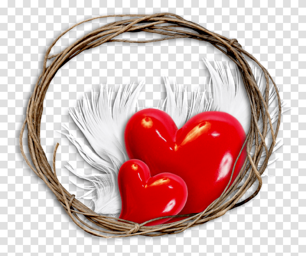 Heart, Basket Transparent Png