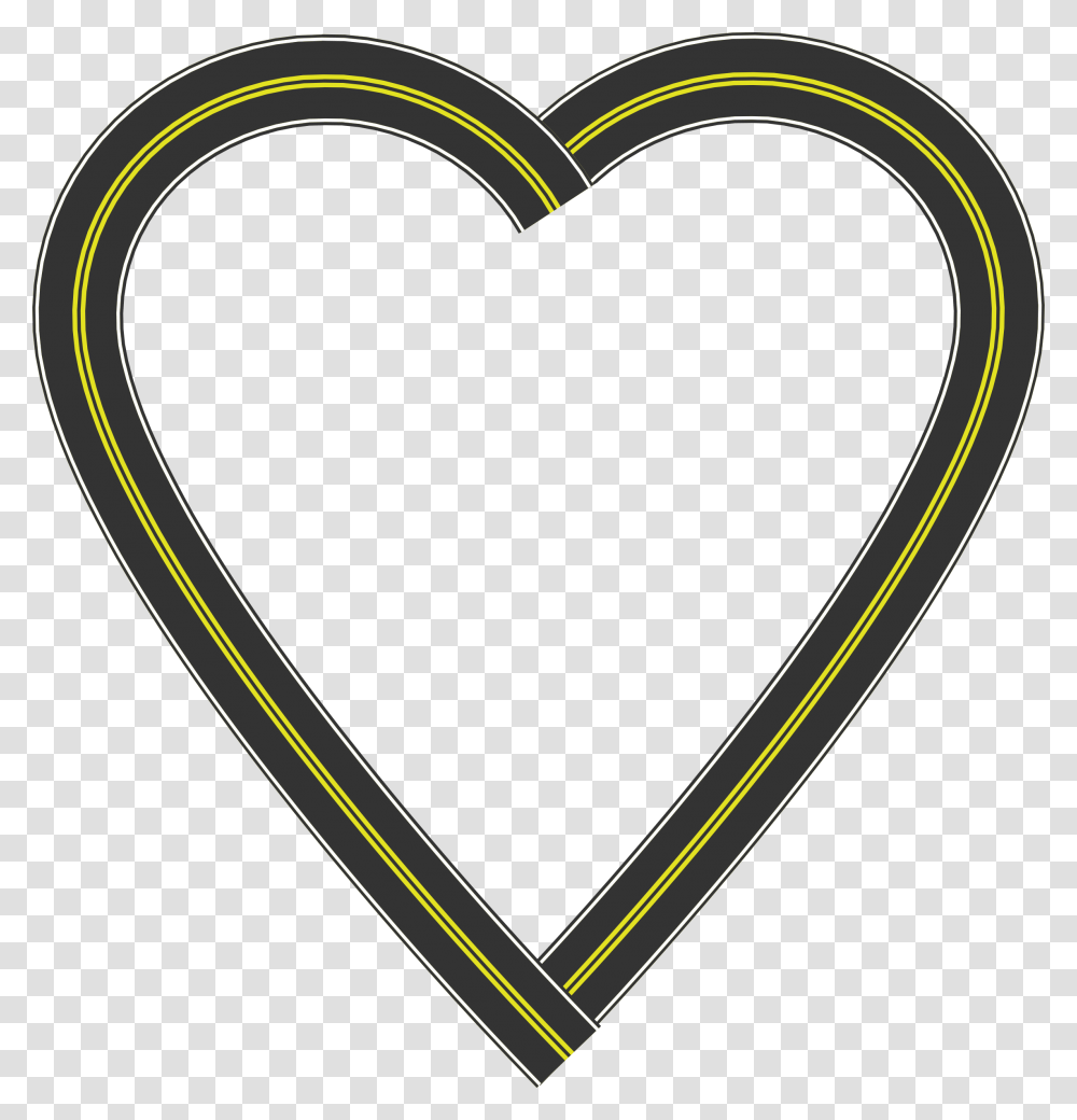 Heart Big Image Road Heart Transparent Png