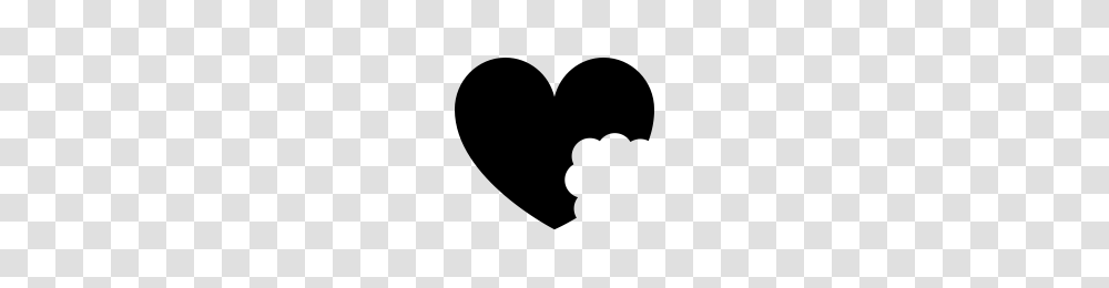 Heart Bite Icons Noun Project, Gray, World Of Warcraft Transparent Png