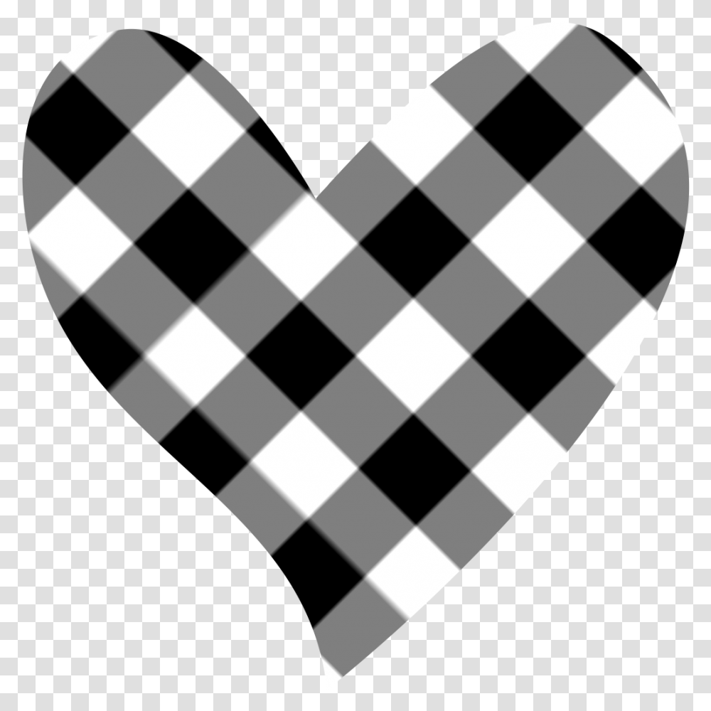 Heart Black And White Clipart, Chess, Game, Apparel Transparent Png
