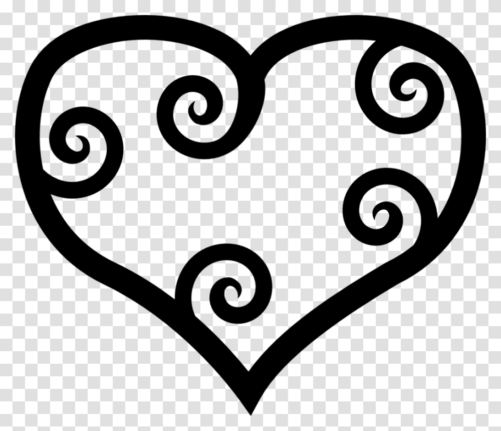 Heart Black And White Heart Clipart Black And White Heart Clip Art, Gray, World Of Warcraft Transparent Png