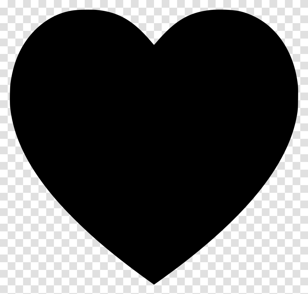 Heart Black Button Symbol Of Interface For Social Likes Black Heart Clipart, Gray, World Of Warcraft Transparent Png