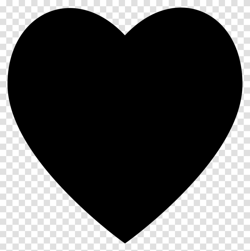 Heart Black Button Symbol Of Interface For Social Likes Black Heart, Pillow, Cushion, Plectrum Transparent Png