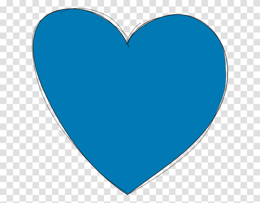 Heart Blue Love Free Vector Graphic On Pixabay, Balloon, Plectrum Transparent Png