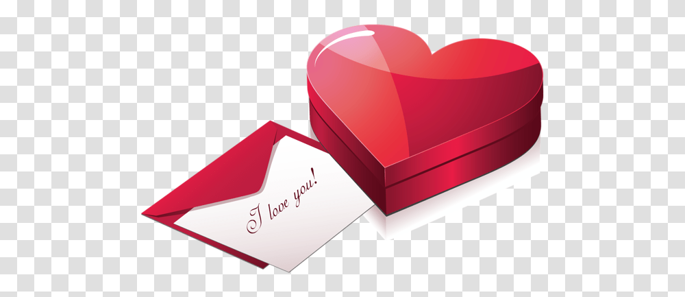 Heart Box With Letter Clipart Images Heart, Tape, Paper, Rose Transparent Png