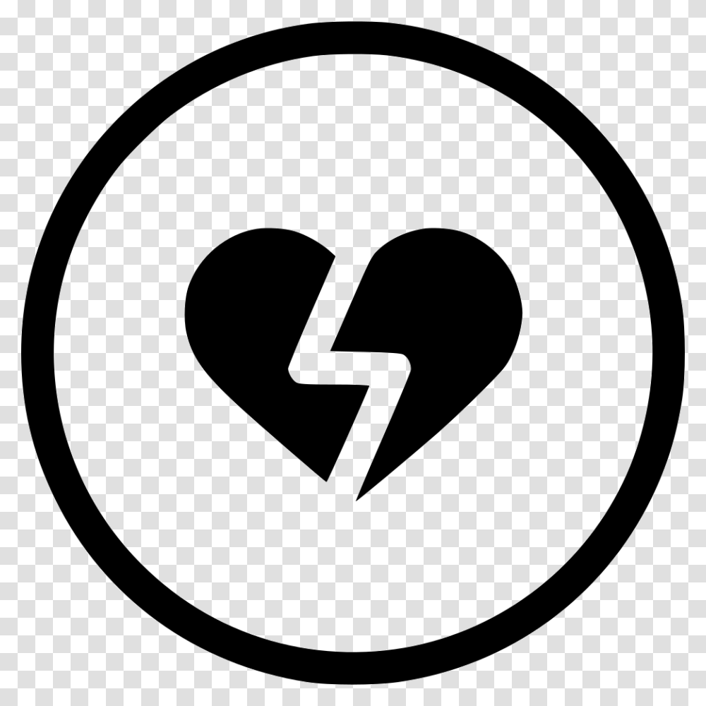 Heart Break Circle, Rug, Sign, Recycling Symbol Transparent Png