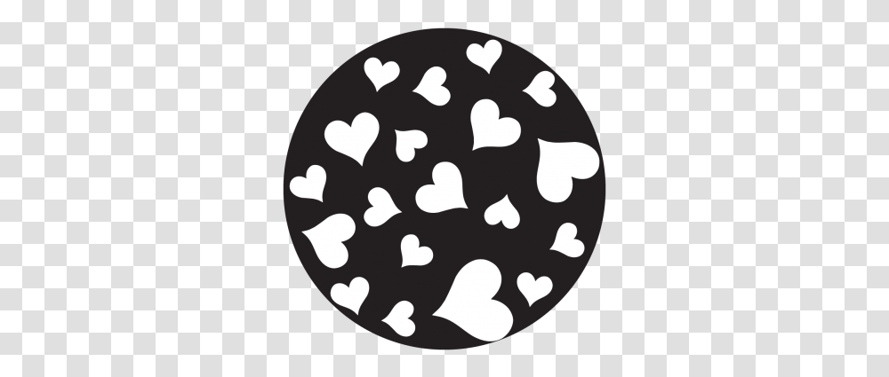 Heart Break Up 1 Gobo Projected Image Circle, Rug, Face, Blade, Weapon Transparent Png