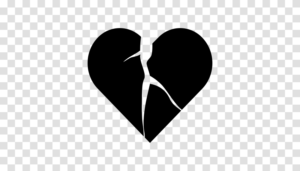 Heart Broken Broken Heart Cardiac Icon With And Vector, Gray, World Of Warcraft, Halo Transparent Png