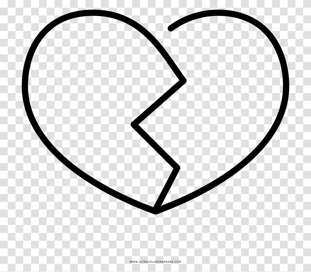 Heart Broken Coloring, Gray, World Of Warcraft Transparent Png