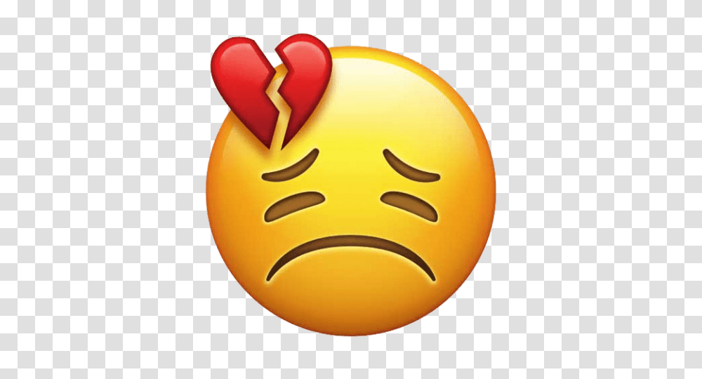 Heart Broken Emoji Red, Food, Sweets, Confectionery, Gold Transparent Png