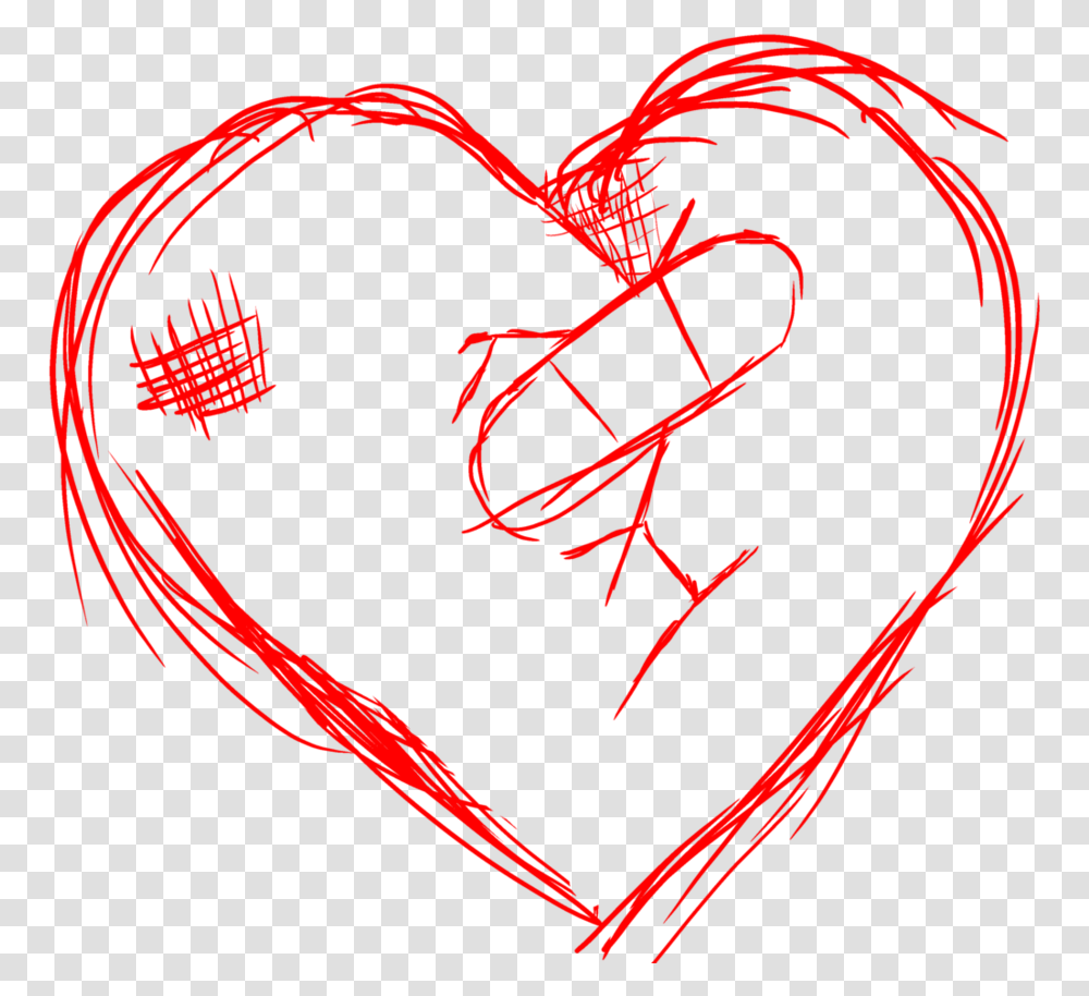 Heart Broken Sketch By Invaderisabel Broken Broken Heart Drawing, Hand, Light, Fist, Graphics Transparent Png