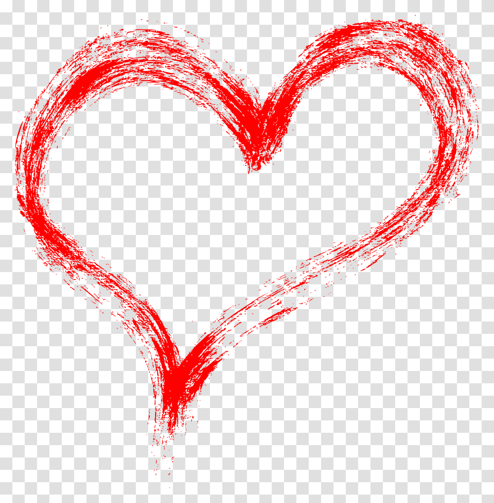 Heart Brush Stroke, Rug Transparent Png