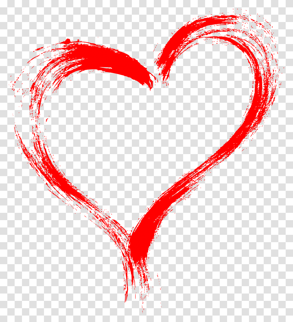 Heart Brush Stroke Transparent Png