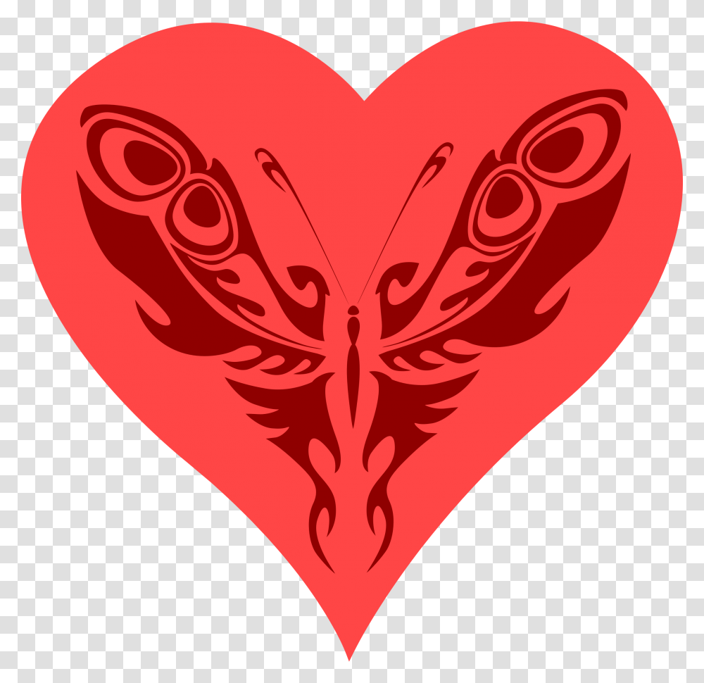 Heart Butterfly, Cushion, Sweets, Food, Confectionery Transparent Png